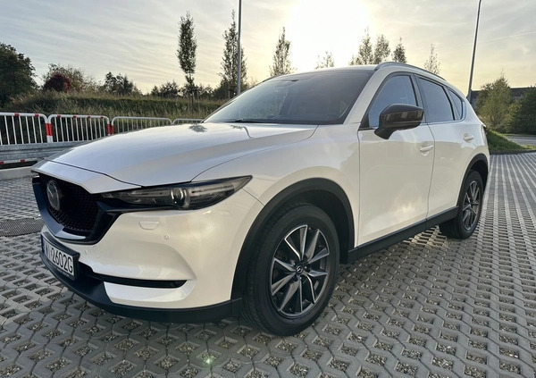 Mazda CX-5 cena 105900 przebieg: 102000, rok produkcji 2018 z Kraków małe 742